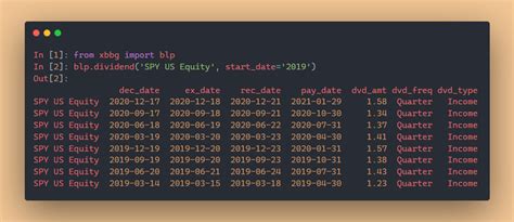 pybbg|bloomberg python package.